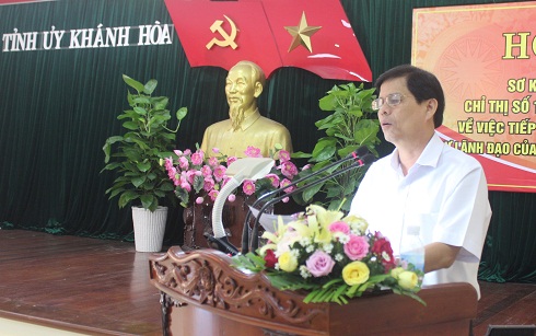 Sơ kết 5 năm thực hiện Chỉ thị 17 của Bộ chính trị