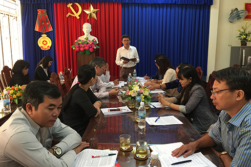 Giao ban công tác khoa giáo quý III/2017