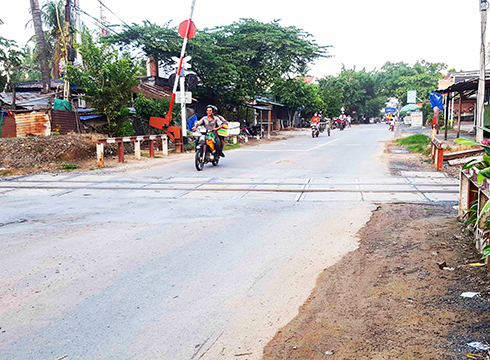 Xử lý ngập úng trên Quốc lộ 27B