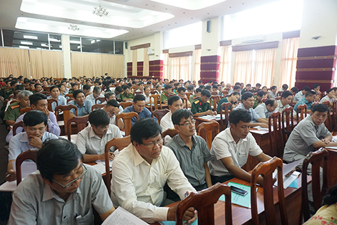 Quang cảnh hội nghị.