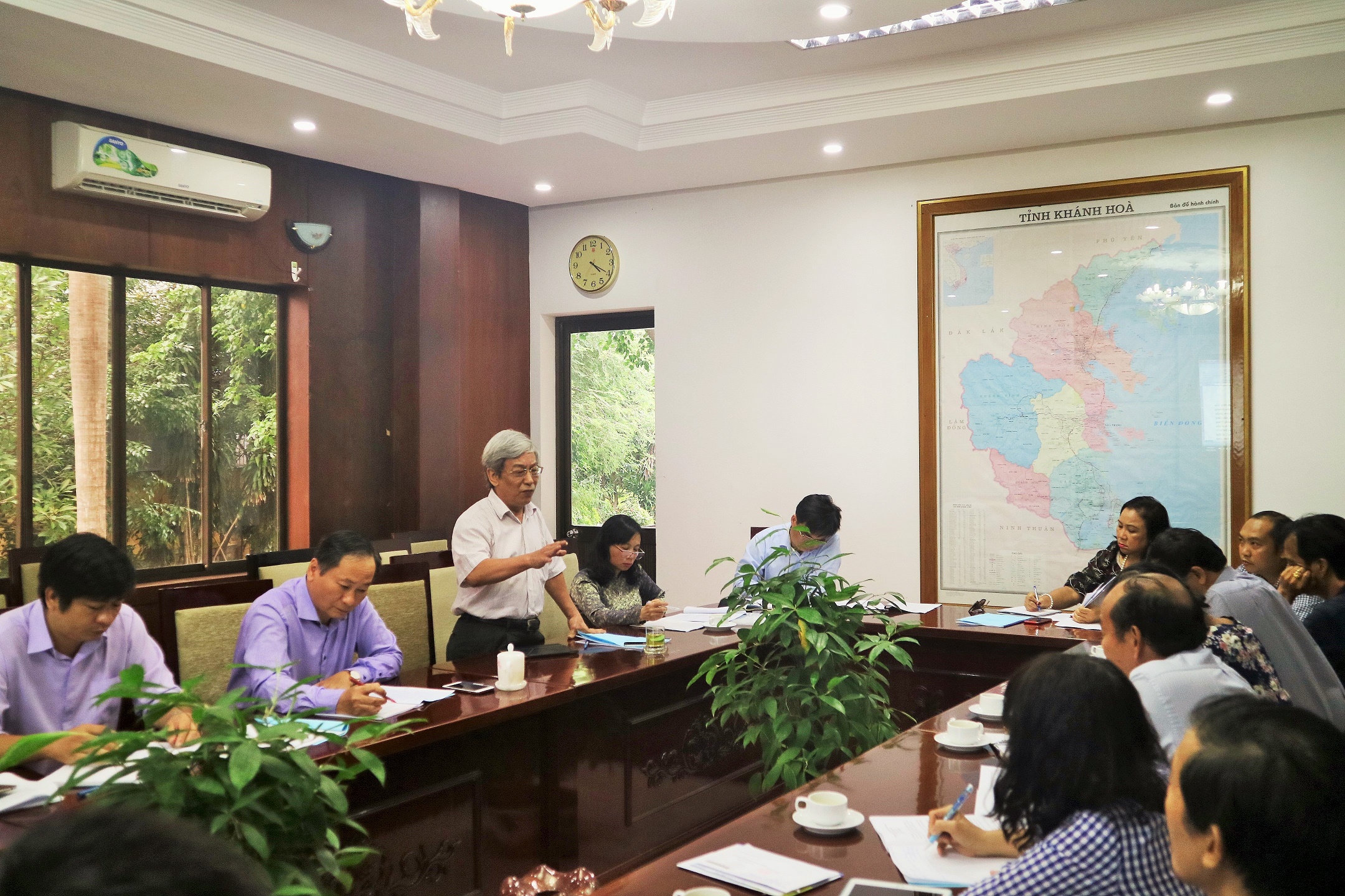 Lãnh đạo tỉnh làm việc với Hội đồng Trường Đại học Khánh Hòa