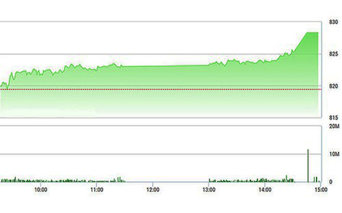 SAB nhập hội với nhóm ngân hàng, VN-Index đột biến