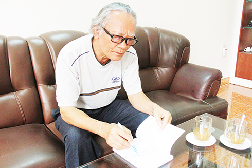 Nhà văn Mai Văn Trọng và tiểu thuyết tư liệu Lời thề độc lập