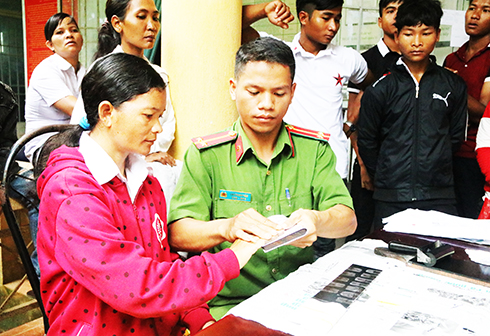 Làm chứng minh nhân dân lưu động cho người dân