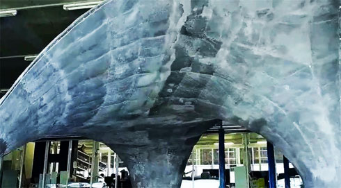 Mái nhà bê tông tạo ra điện từ ánh sáng Mặt Trời