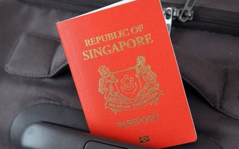 Hộ chiếu Singapore.