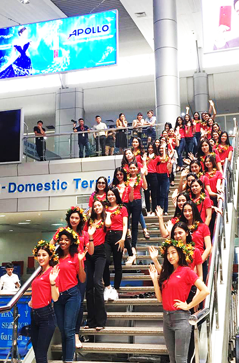 Nha Trang: Rộn ràng với cuộc thi Hoa hậu Hoàn vũ