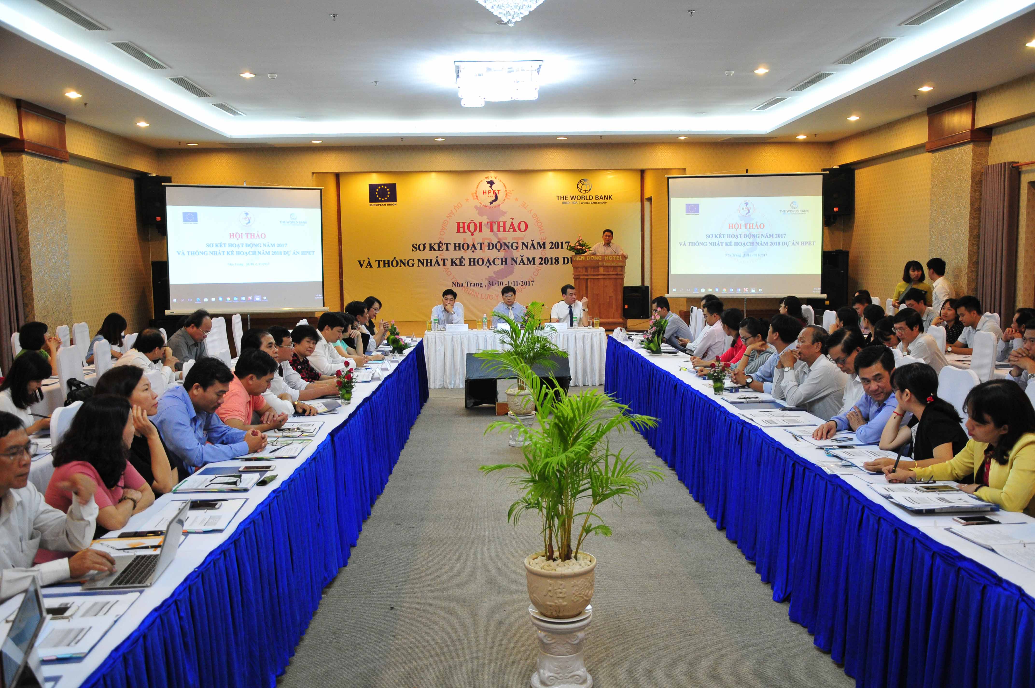 Sơ kết hoạt động dự án Giáo dục và đào tạo nhân lực y tế phục vụ cải cách hệ thống y tế