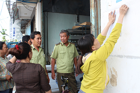 Quản lý các mặt hàng sau bão