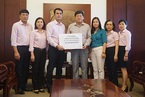 Ngân hàng Chính sách Xã hội: Hỗ trợ 300 triệu đồng khắc phục hậu quả do bão