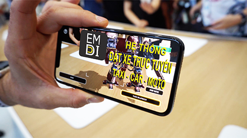 Ứng dụng gọi xe EMDDI trên điện thoại thông minh