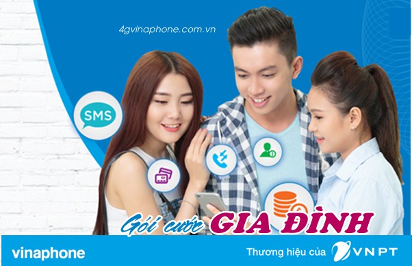 Tiết kiệm tối đa với gói cước Gia đình mới của VinaPhone