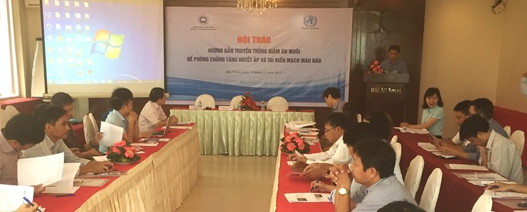 Truyền thông hướng dẫn giảm ăn muối để phòng bệnh