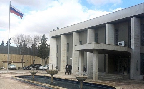 Đại sứ quán Nga tại Syria trúng đạn pháo của khủng bố