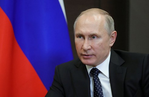 Tổng thống Nga Putin. Ảnh: Reuters.