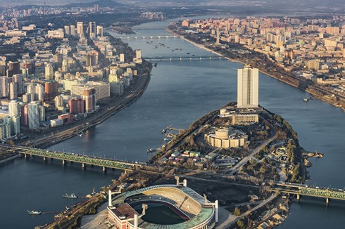 Thủ đô Bình Nhưỡng của Triều Tiên. Ảnh: Toledo Blade.