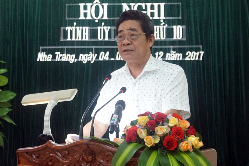 Ông Lê Thanh Quang phát biểu bế mạc