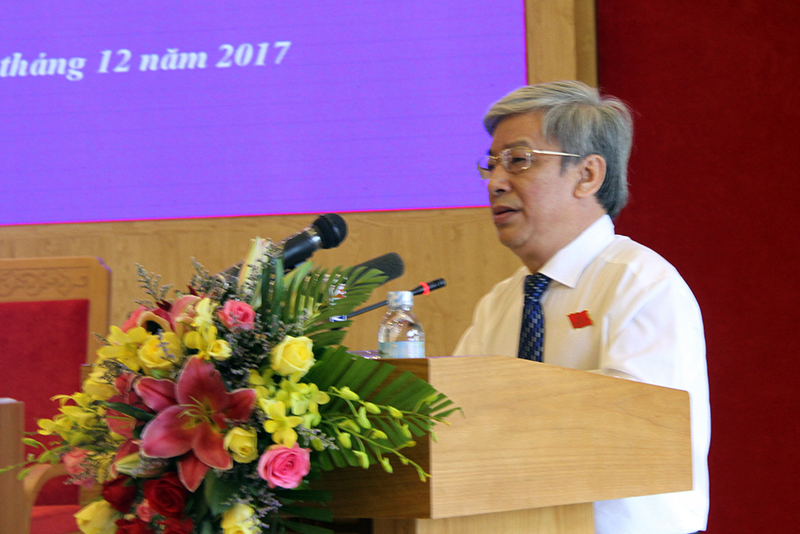 Ông Lê Xuân Thân thông qua chương trình kỳ họp
