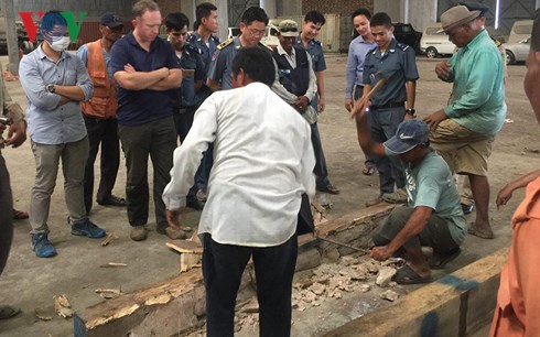 Campuchia phát hiện hơn 1 tấn ngà voi nhập lậu từ châu Phi