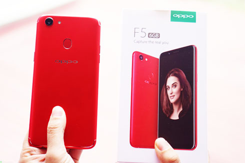 Oppo F5 thêm bản màu đỏ với RAM 6 GB tại Việt Nam