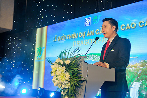 Tổng Giám đốc Nguyễn Anh Huy phat biểu khai mạc