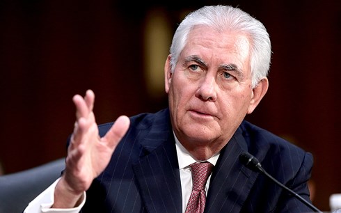 Ngoại trưởng Mỹ Rex Tillerson. Ảnh: AP.