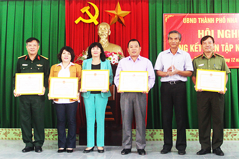 Nha Trang: Tổng kết diễn tập chiến đấu phòng thủ 7 phường