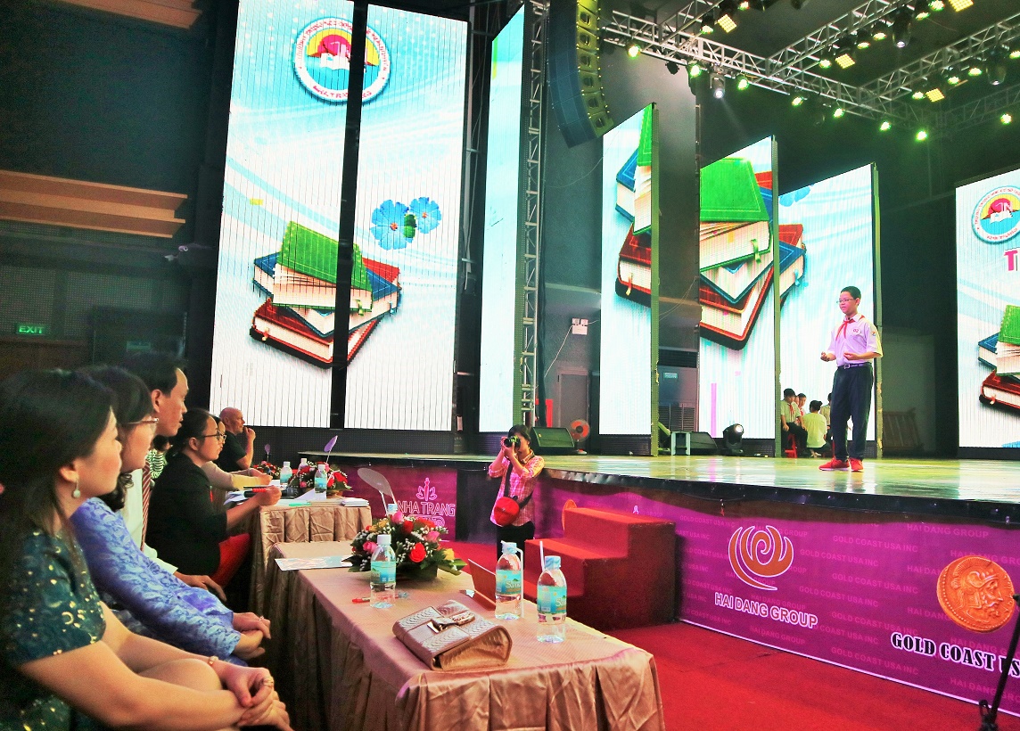 Trường THCS Thái Nguyên tổ chức chung kết cuộc thi hùng biện Tiếng Anh lần thứ 4