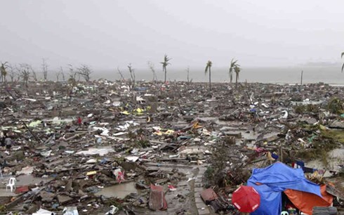 Bão Kai-tak tàn phá Philippines. (Ảnh: Reuters)