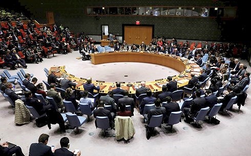 Một phiên họp của Hội đồng Bảo an Liên Hợp Quốc. Ảnh: Reuters