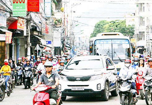 Hiến kế chống ùn tắc giao thông ở Nha Trang