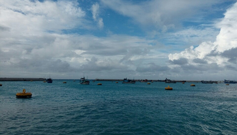 Bão số 16 giật cấp 11-12 tại nhiều đảo ở Trường Sa