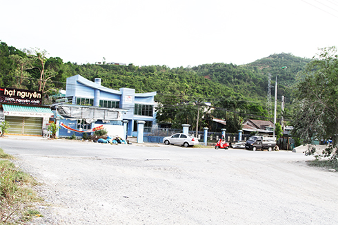 Nút giao thông Cụm công nghiệp Đắc Lộc: Chờ giải quyết vướng mắc