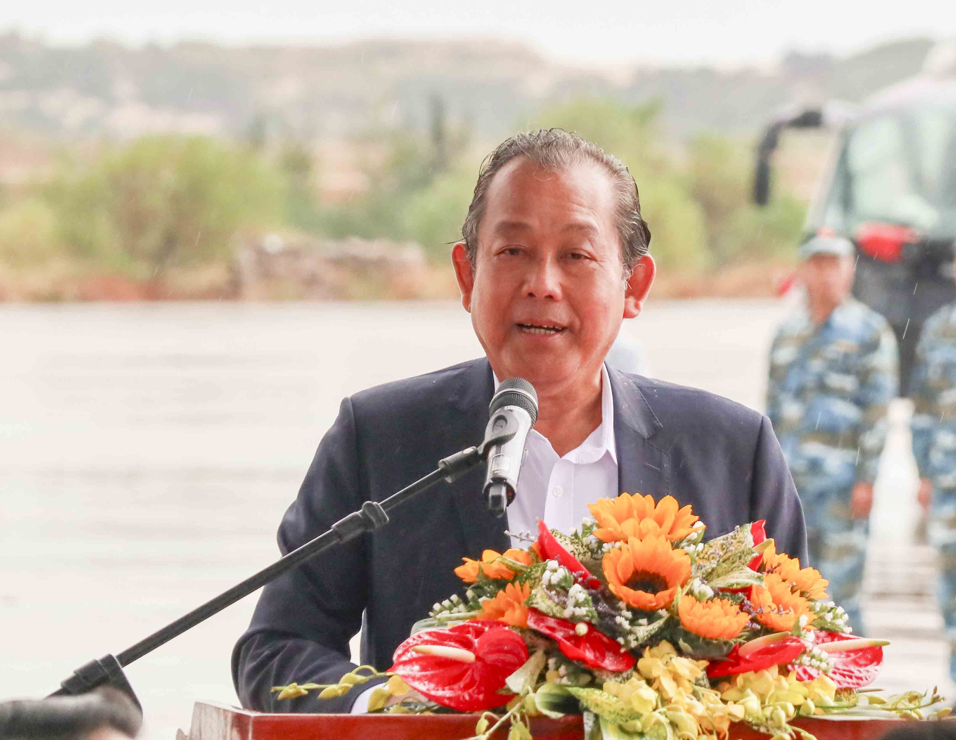 Diễn tập khẩn nguy hàng không cấp quốc gia tại Cam Ranh