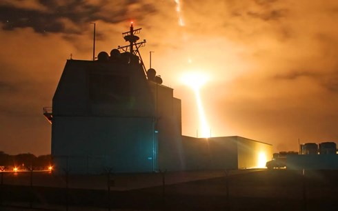Hệ thống phòng thủ tên lửa Aegis. Ảnh: Reuters