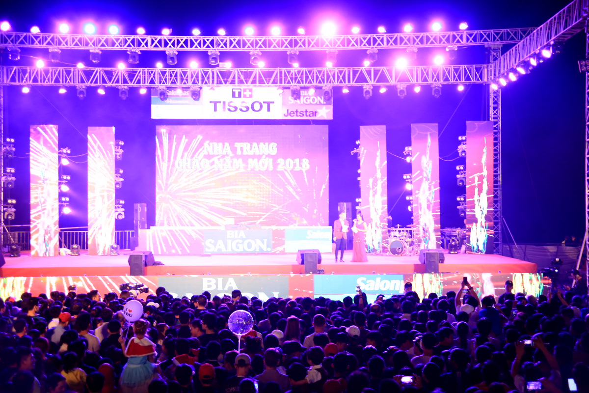 Chương trình nghệ thuật Nha Trang chào năm mới 2018