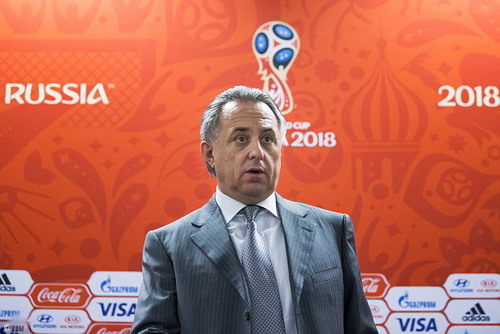 Vitaly Mutko rút khỏi các chức vụ chủ tịch LĐBĐ Nga và Trưởng BTC World Cup.