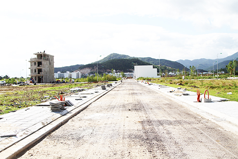 Khu dân cư Nam Vĩnh Hải giai đoạn 1 đã cơ bản hoàn thiện cơ sở hạ tầng.