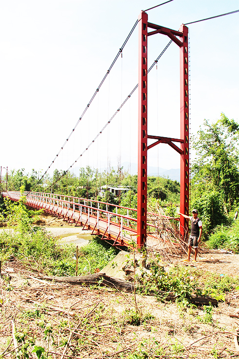 Khánh Vĩnh: Chuẩn bị sửa các cầu treo