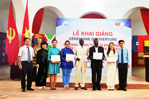 Trường Đại học Nha Trang: Khai giảng lớp cao học Pháp ngữ