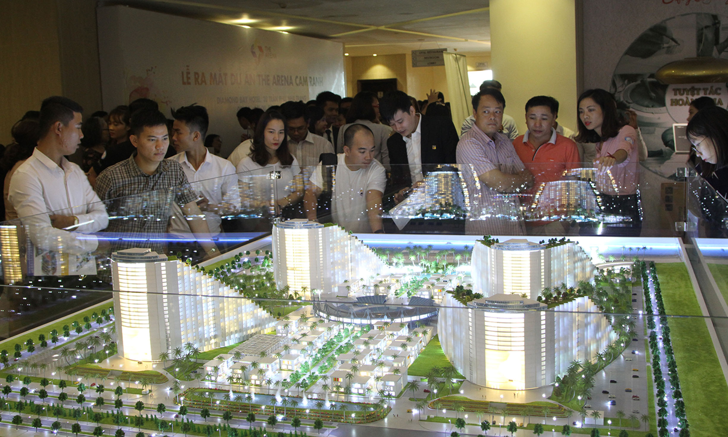 The Arena project with 4,500 condotel apartments makes debut