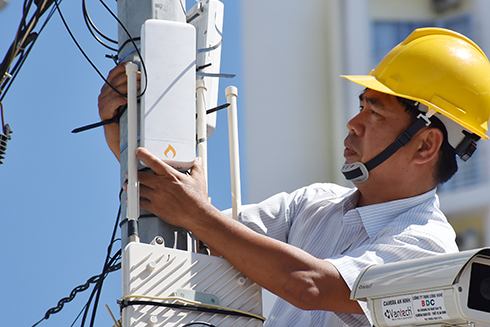 Đặt logo doanh nghiệp trên trang chào VNPT wifi