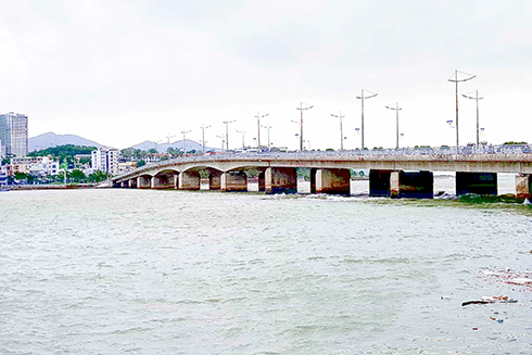Cầu Trần Phú sẽ được sửa chữa. 