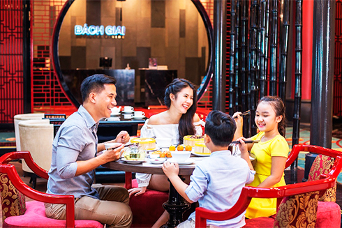 Nhà hàng ẩm thực Trung Hoa cao cấp Bách Giai, Vinpearl Nha Trang.