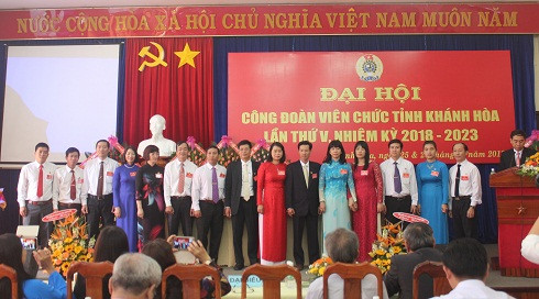 Ra mắt Ban chấp hành Công đoàn Viên chức tỉnh nhiệm kỳ mới.