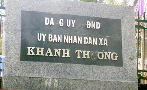 Bảng rớt chữ