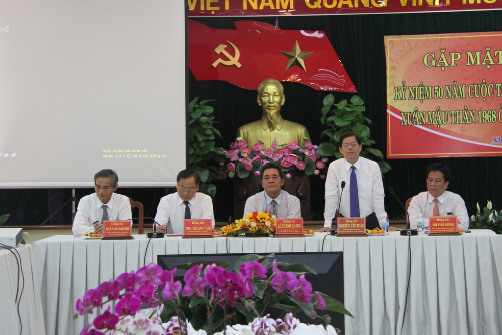 Tọa đàm kỷ niệm 50 năm cuộc tổng tiến công và nổi dậy Xuân Mậu Thân 1968 ở Nha Trang- Khánh Hòa