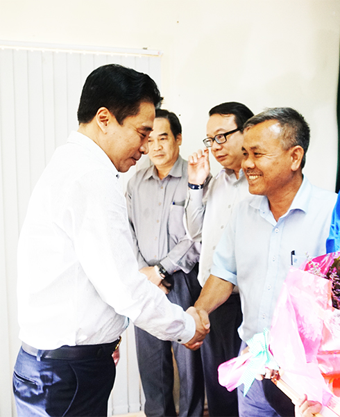 Ông Trương Hữu Thông được Ban chỉ đạo 952 biểu dương.