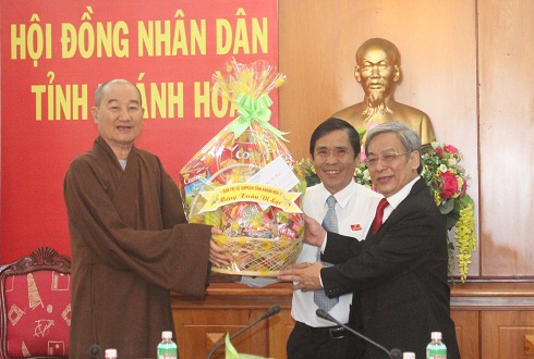 Thăm, chúc Tết lãnh đạo tỉnh Khánh Hòa