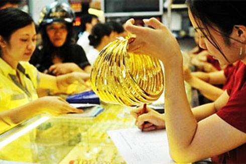 Vàng tăng liên tiếp chưa có điểm dừng